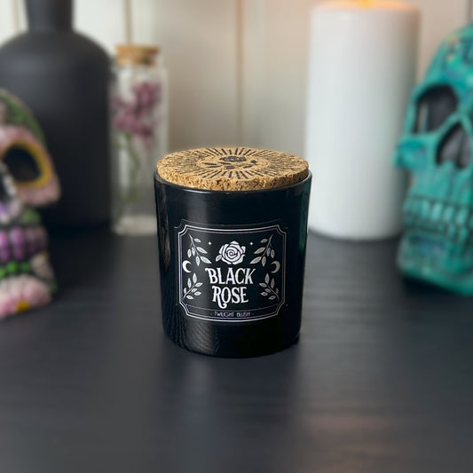 Black Rose Twilight Blush Candle