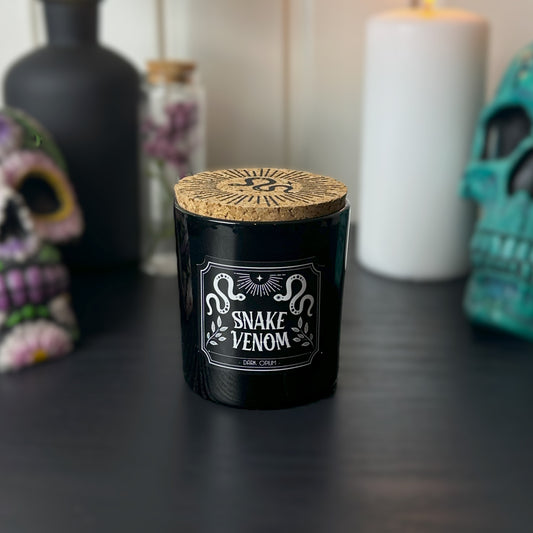 Snake Venom Dark Opium Candle