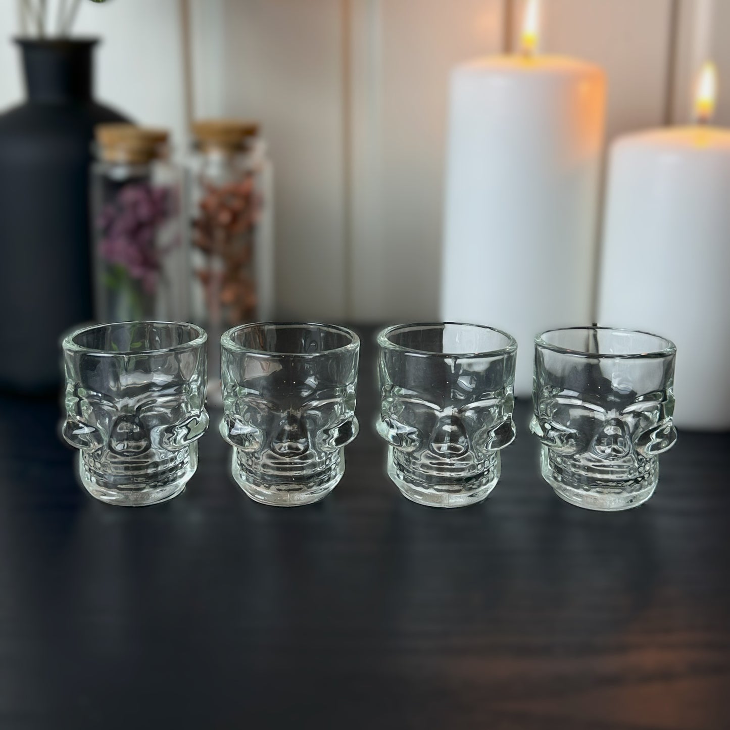 Skull Shot Glass Set