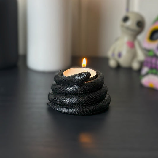 Snake Tealight Candle Holder