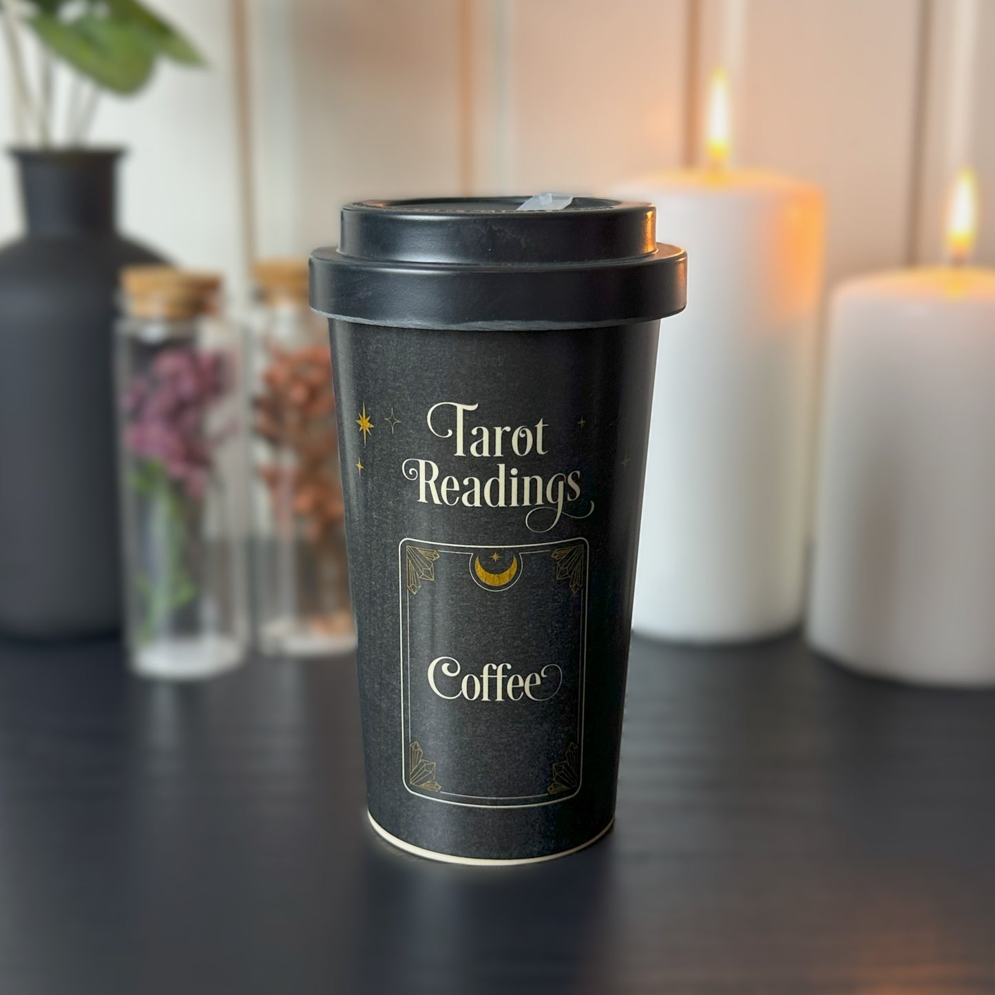 Tarot Readings Bamboo Eco Travel Mug